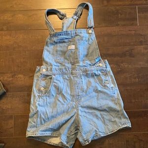 Levi Strauss Denim Shortalls